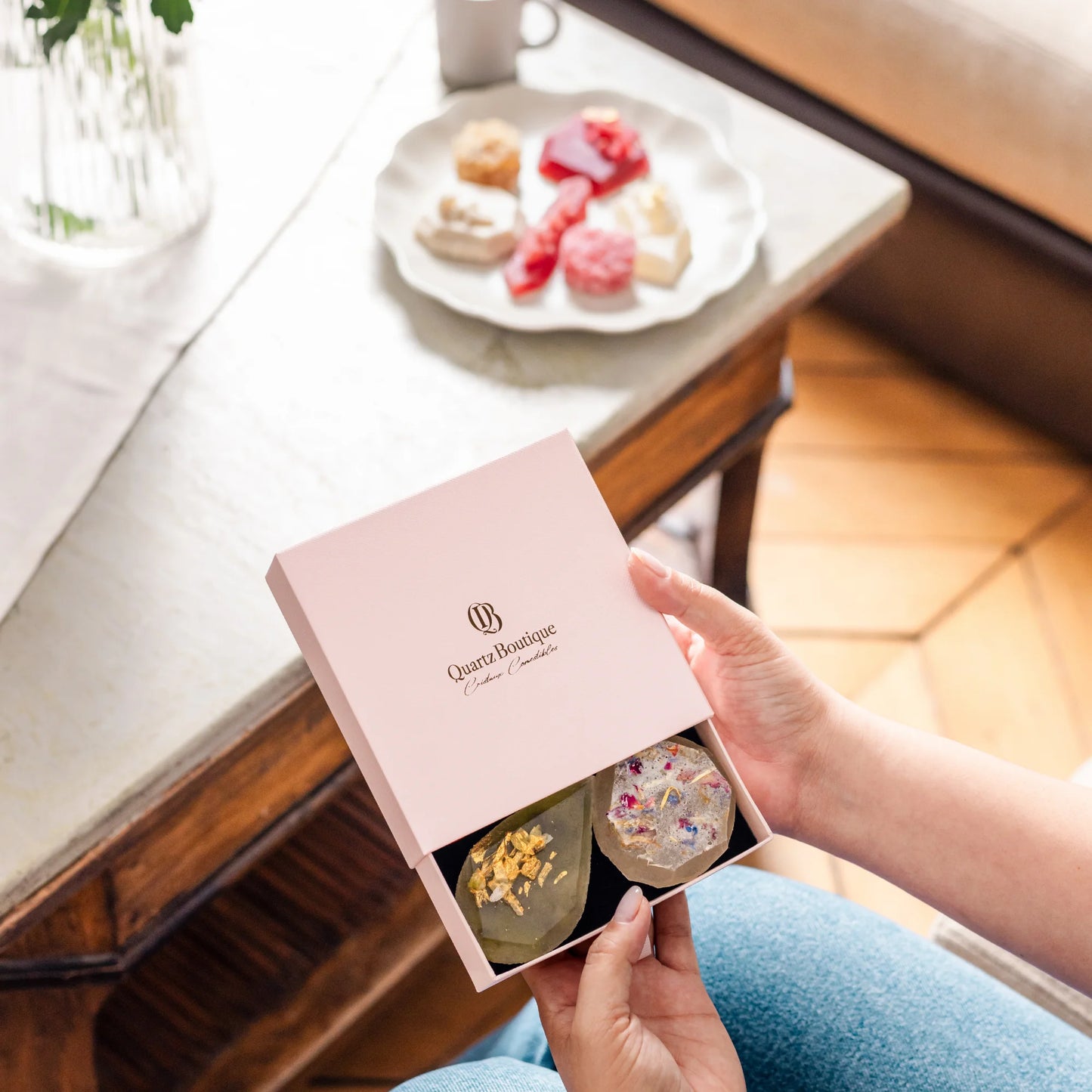 Confezione regalo - borsa, nastro, lettera