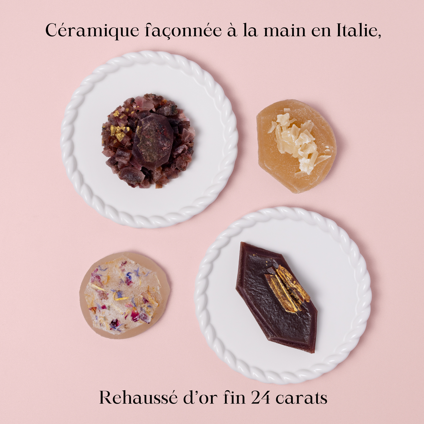 Piatto in ceramica "Goccia"