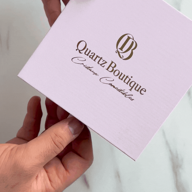 Collection Saphire - 4 Cristaux Comestibles