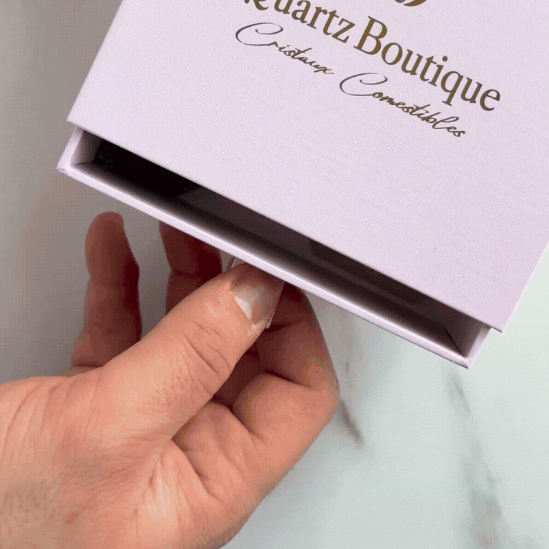 Topaze collection - 4 edible crystals