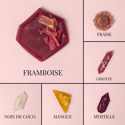 Quarz Boutique -Sammlung - Essbare Kristalle