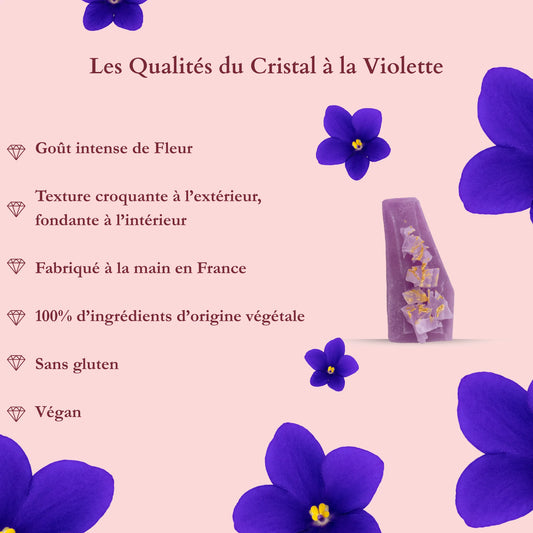 Compstible Crystal met violet